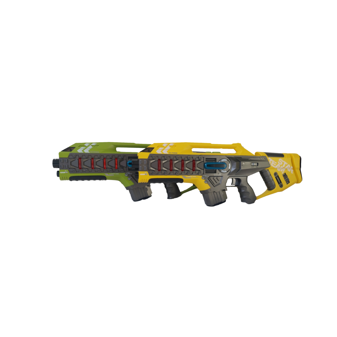 lasergun dubbel vrij